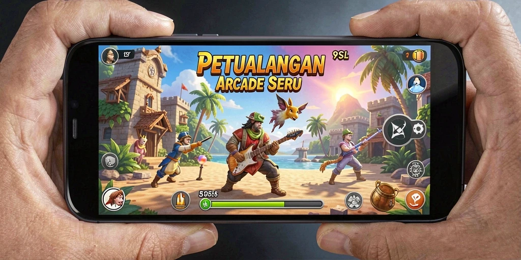 Tampilan gameplay 9SL yang seru dan penuh warna.