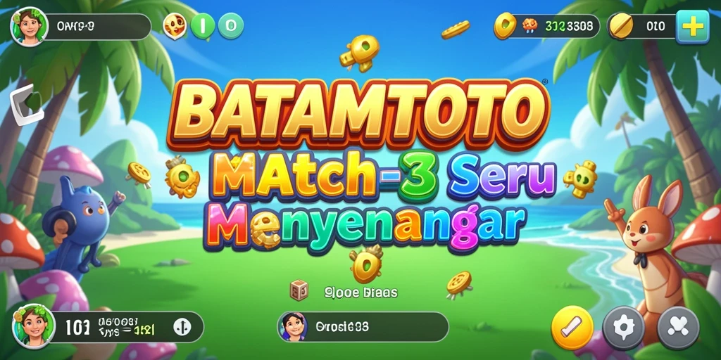 Tampilan gameplay <strong>BATAMTOTO</strong> yang mengasyikkan penuh dengan level menarik.