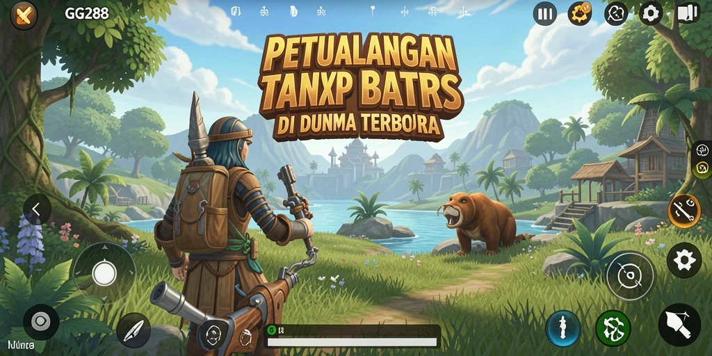 Screenshot GG288 menampilkan gameplay seru dunia terbuka.