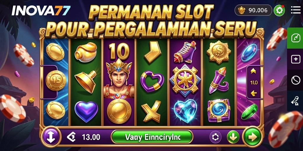 Tampilan gameplay Slot yang menawan dan menarik dari INOVA77.