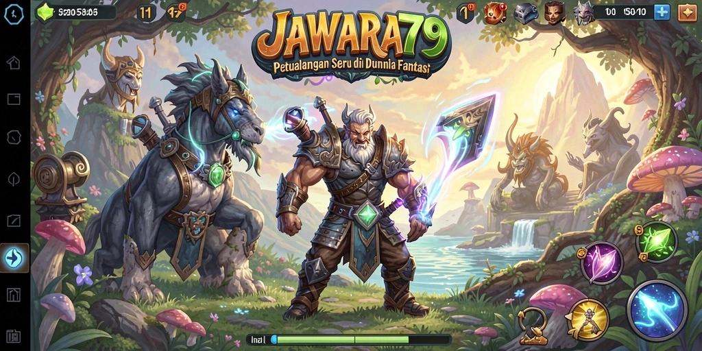 Gameplay menegangkan di dunia fantasi JAWARA79.