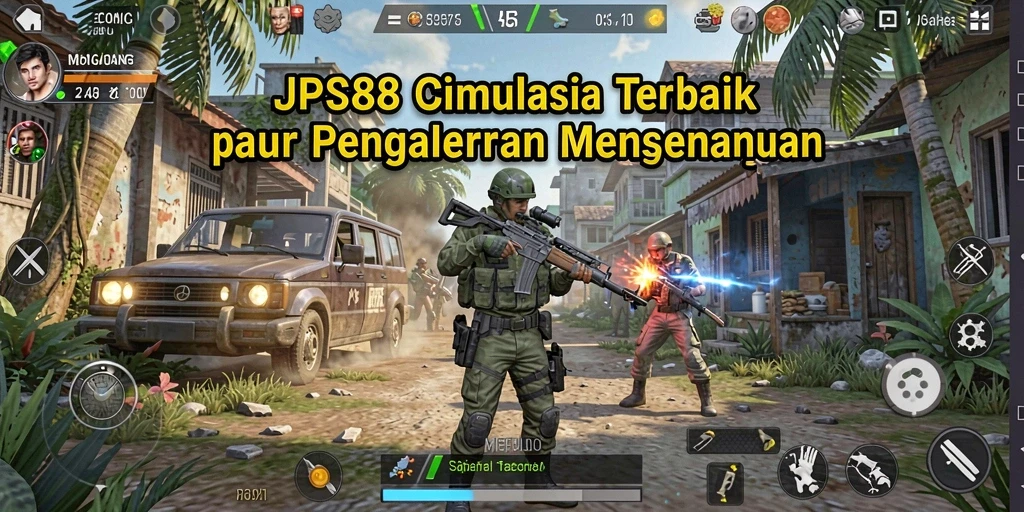 Tampilan gameplay menarik dari JPS88 dengan detail grafis yang menakjubkan.