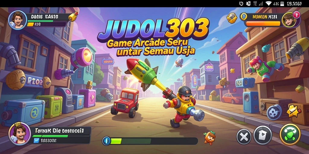 Tampilan gameplay JUDOL303 dengan aksi seru dan tantangan menarik.