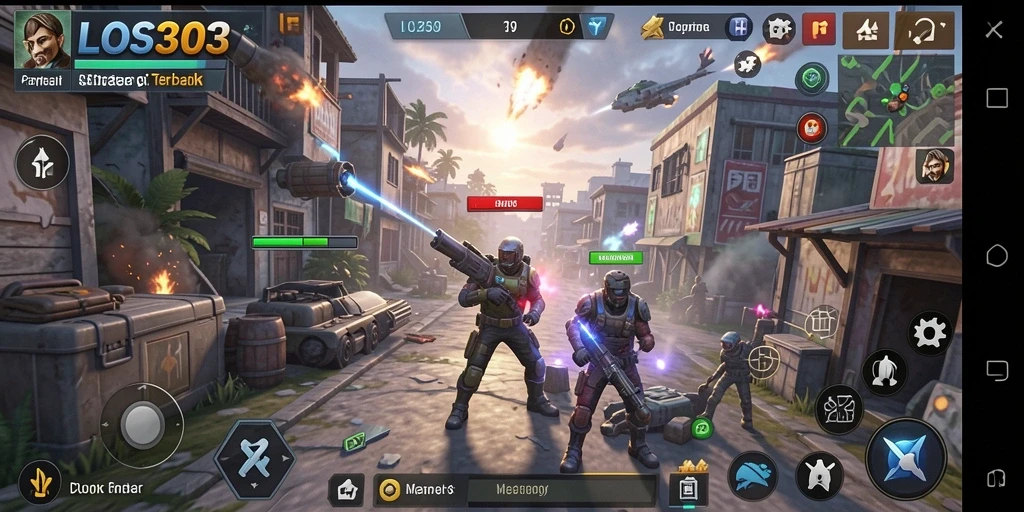 Screenshot utama LOS303 menampilkan gameplay strategi yang menantang dan menarik.