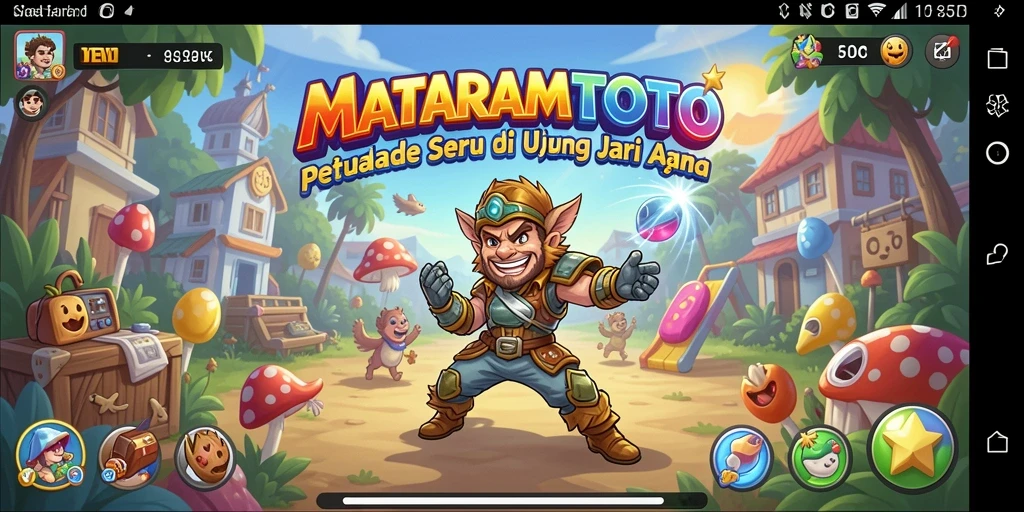 Tampilan gameplay seru dan penuh tantangan dari MATARAMTOTO.