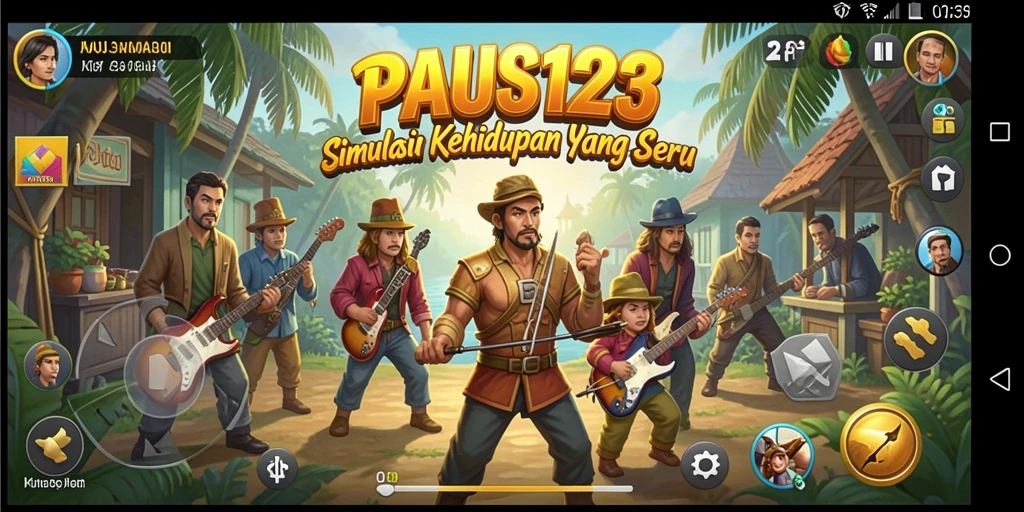 Tampilan menawan dari gameplay PAUS123 yang memukau.